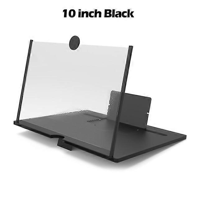 12/10 inch 3D Screen Amplifier Mobile Phone Screen Video Magnifier For Smartphone Enlarged Screen Phone Stand Bracket