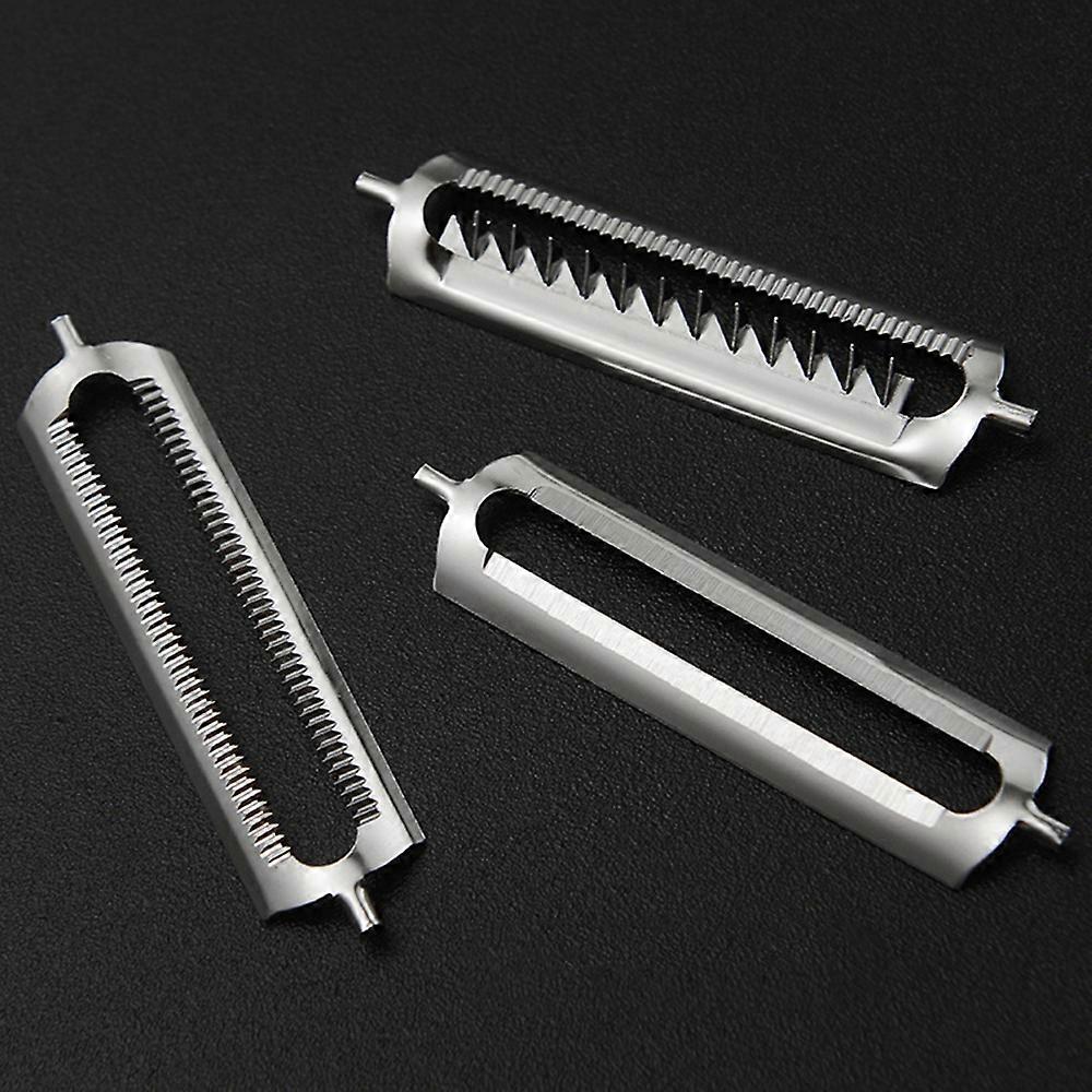 100pcs Stainless Steel Peeler Blade Replacement for Vegetable Peeler