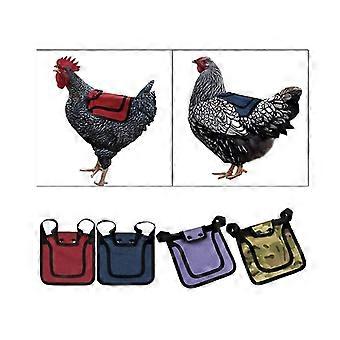 4 Pieces Premium Chicken Saddle For Hens And Roosters, Outdoor Hen Saddles With Adjustable Strap,7.5*7.5inch