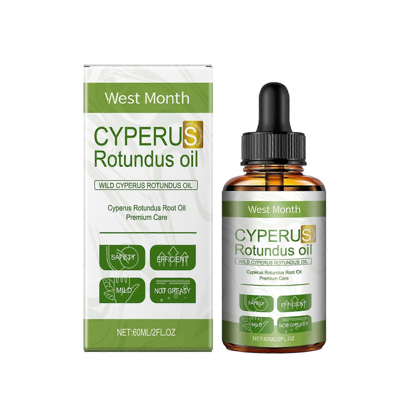 Cyperus Rotundus Oil for Hair Removal, 100% Φυσικό Κυπριακό Έλαιο, Μειώνει την Τριχοφυΐα, Καταπραΰνει το Δέρμα, Ιδανικό για Άνδρες &Γυναίκες, 60ml