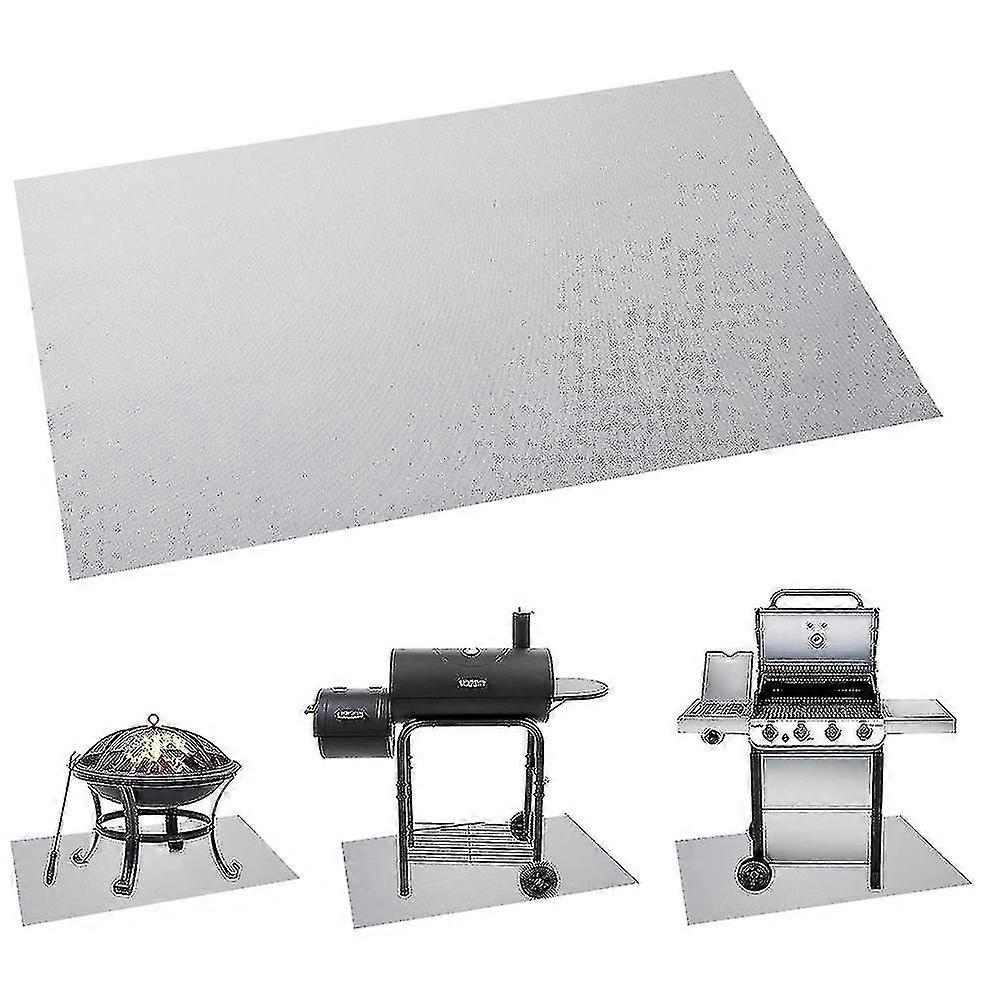 Evago Rectangular Fire Pit Pad ,portable Camping Accessories Fireproof Mat