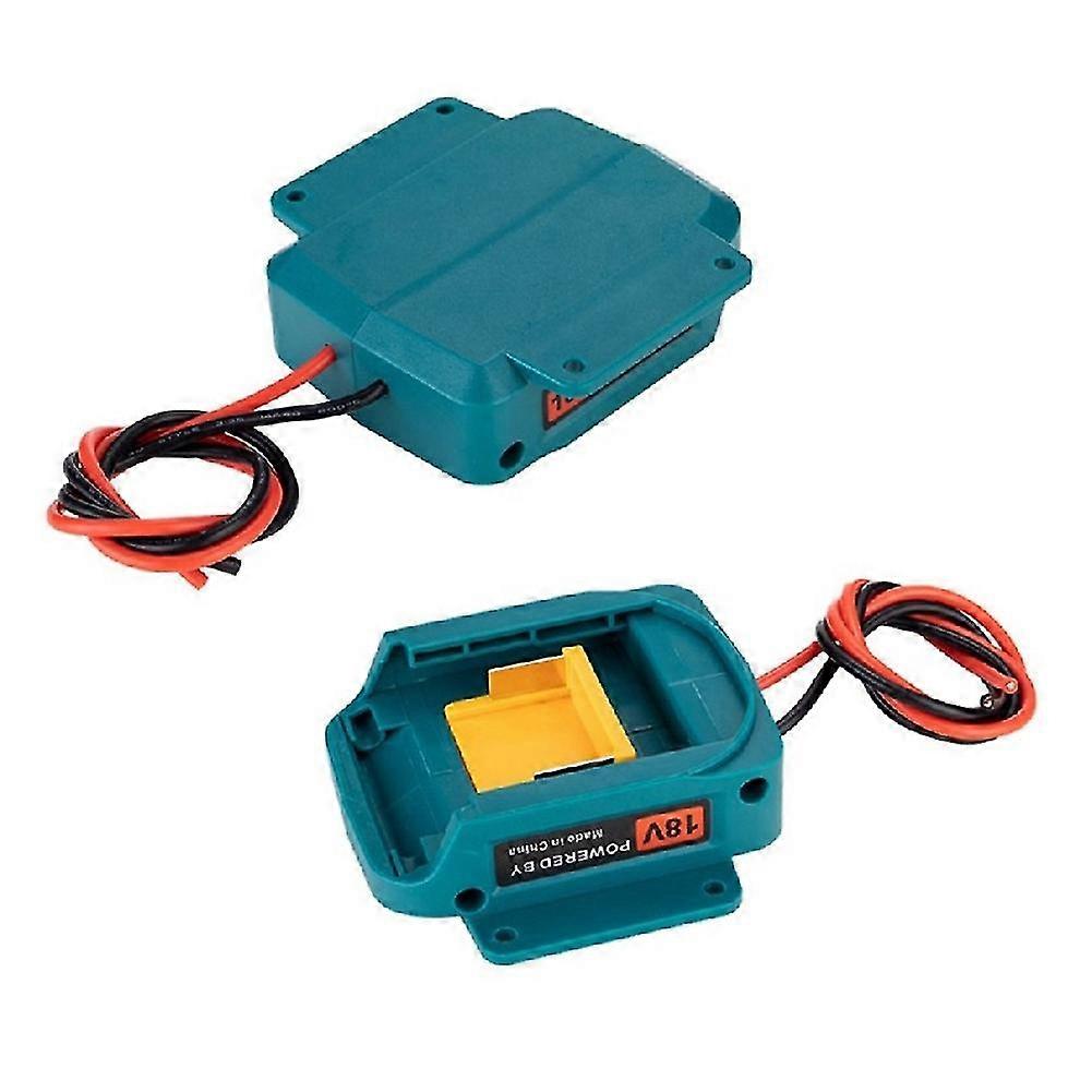 2pcs Battery Adapter Converter For 18v Li-ion Battery Diy Tool Battery Converter Adapter With 14 Aw