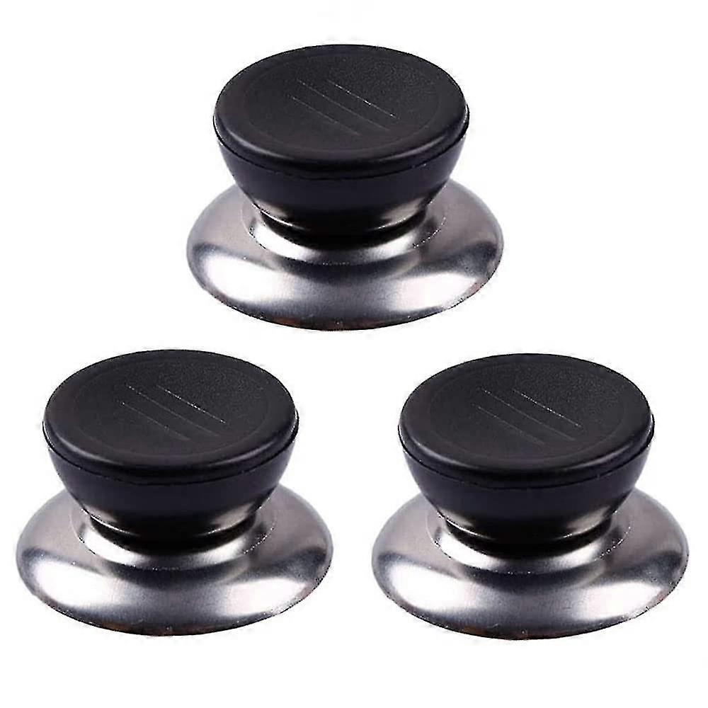 3pcs Replacement Pan Lid Knob Handle Kitchen Cookware Replacement Parts