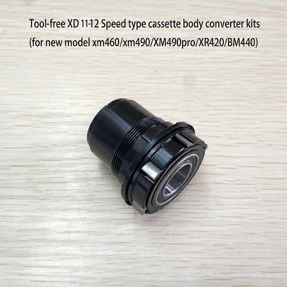 Redkid Cube XM490 Moyeux 4 Roulement 6 Griffes Moyeu VTT VTT Avant QR Arrière Ou Thru 32 Trous Moyeu