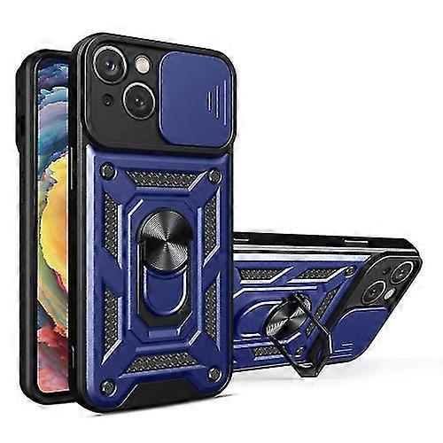 Compatible with Iphone 15 Sliding Camera Cover Design Tpu+pc Mobile Phone Case
