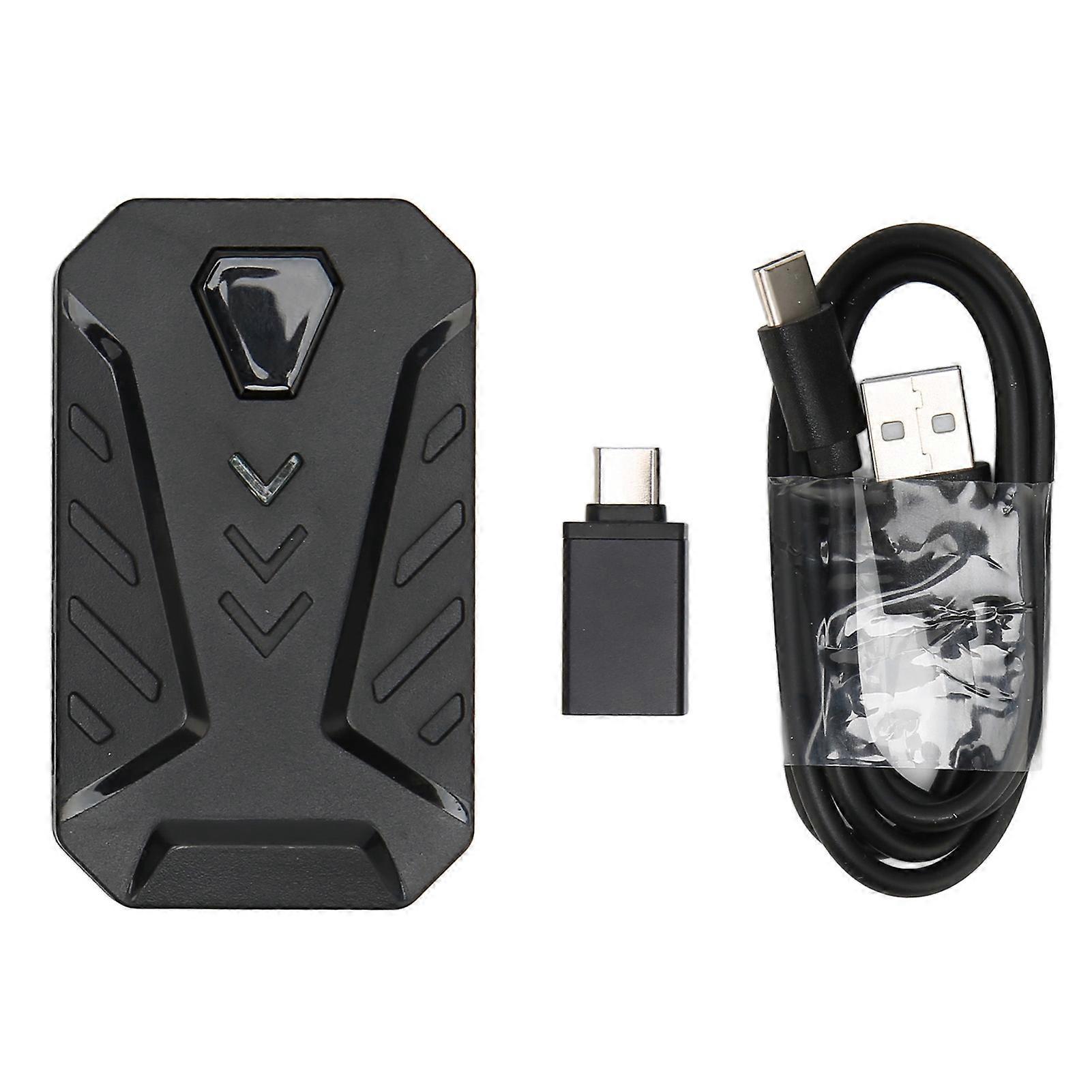 Keyboard Mouse Converter Plug and Play Game Controller Adapter with 3.5mm Headphone Port for PS3 for XBox for Switch
