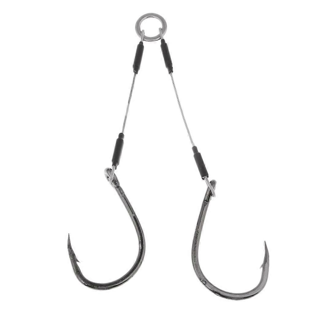 Jigging Assist Fishing Hooks Sea Fishing Hooks Fishhook with Solid Ring 07