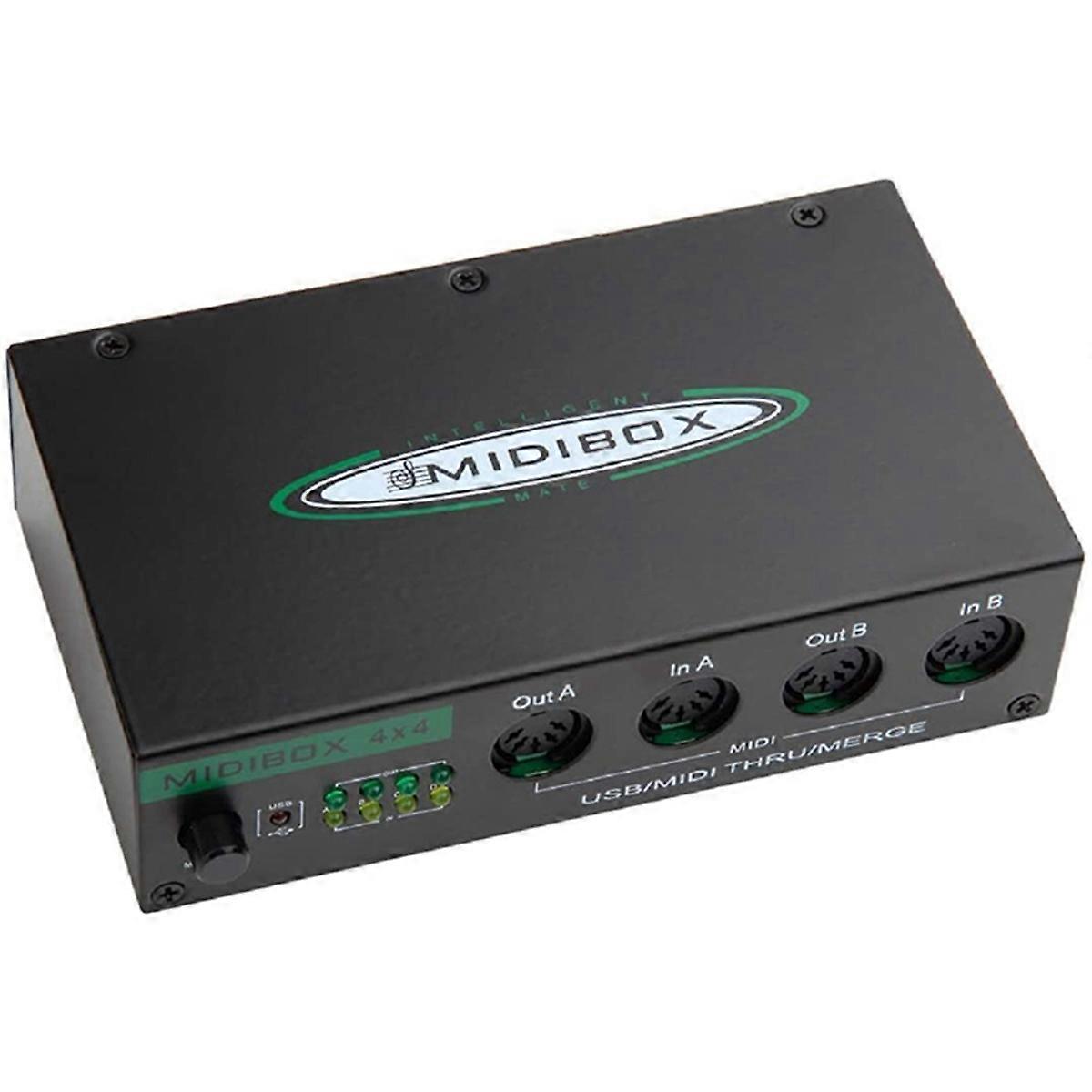 MIDI-Box Musikinstrumente USB-MIDI-Schnittstelle über Box 64 MIDI-Kanäle