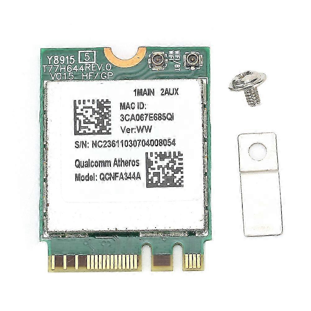 DualBand Wireless Network Card QCNFA344A WiFi for Bluetooth Chip Model Wirefree Module for Windows