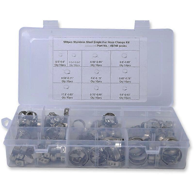 100PCS Pex Crimp Rings Assortment,304 Stainless Botswana