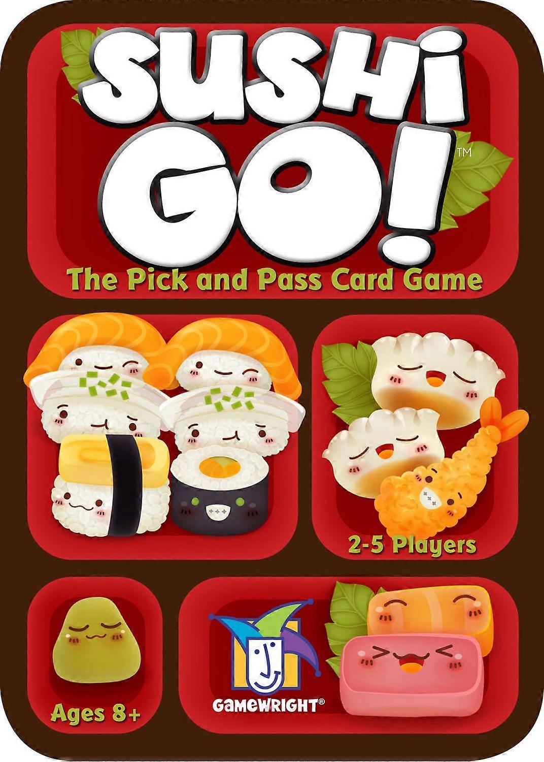 Kroeger Sushi Go! - The Pick And Pass Card Game, Reinforces Probability, Strategic Thinking.