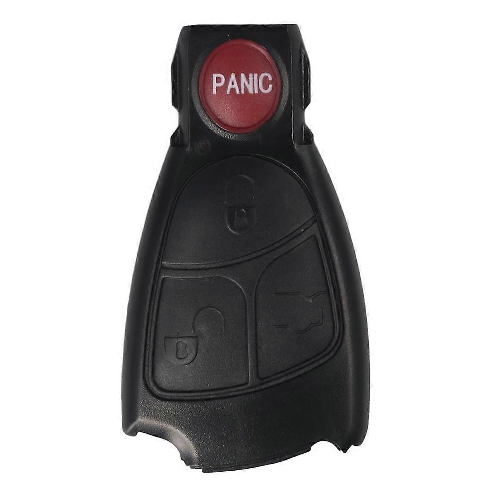 2/3/4 Button Car Key Case ABS Black Car Key Shell Key Case Cover for Mercedes Benz C B E Class W203 W211 W204 YU BN CLS CLK