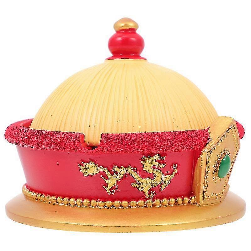 Yellow Ashtray Home Office Desktop Ashtray Container