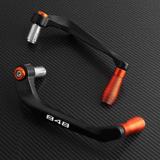 Motorcycle handlebar handlebar rear end brake clutch lever protector handlebar protector for Ducati 848 EVO 2008-2013