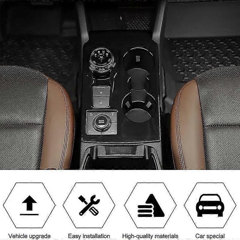 Center Console Gear Shift Panel Trim Cover Interior Accessories