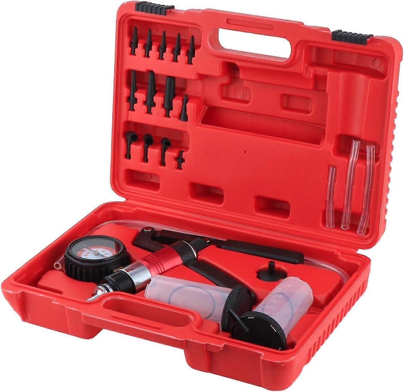 Manuell vakuumpumpe bremsevæske bleeder tester, bremsebløder kit, bremsebløder  