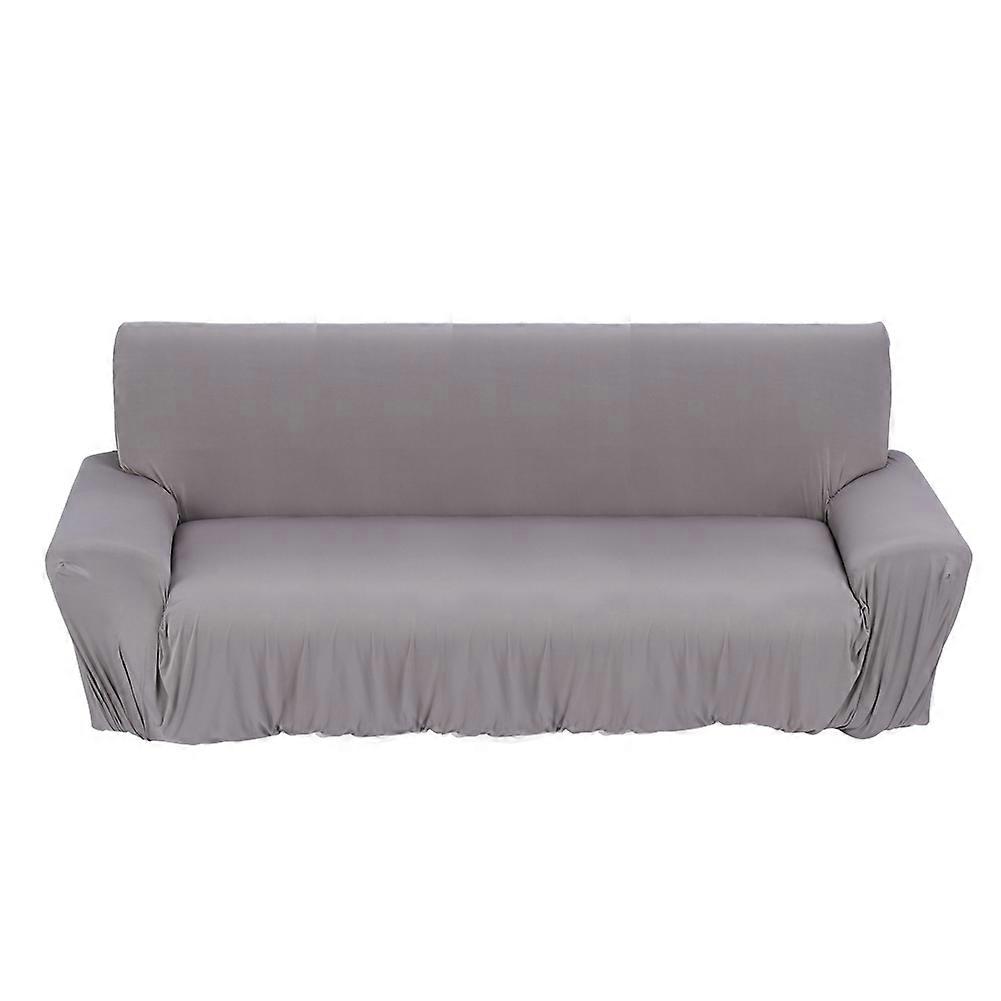 Sofa Couch Stretch Covers Settee Protector Slipcover Washable Three Seater Gray 190~230cm