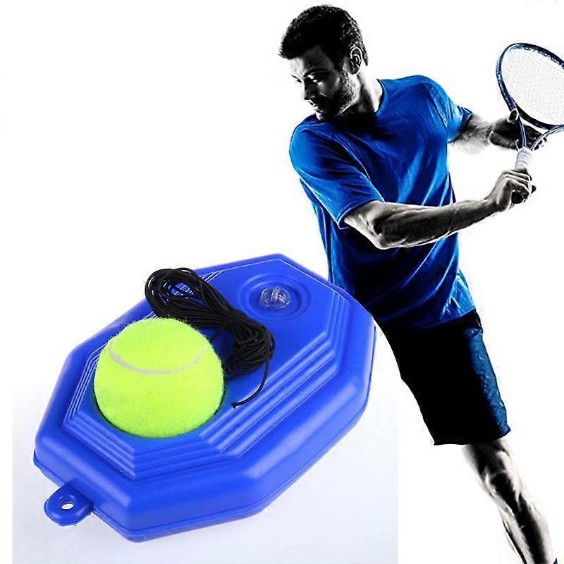 Tennis Training Device with Ball Single Training Device Practice Self-Duty Tennis Self-learning Rebound Device Sparsring Device Octagonal base