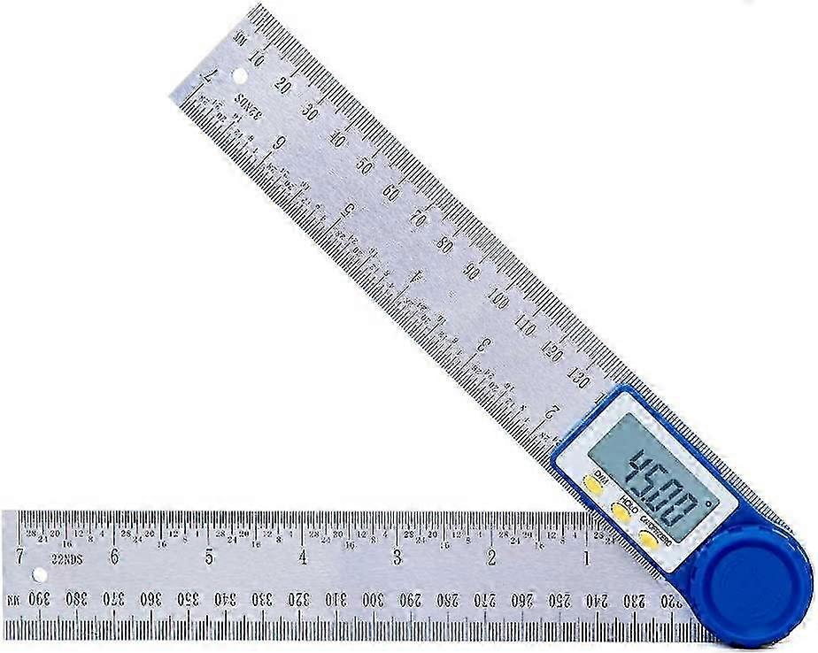 Digital Protractor 200mm 7 Inch Digital Angle Finder Protractor Ruler