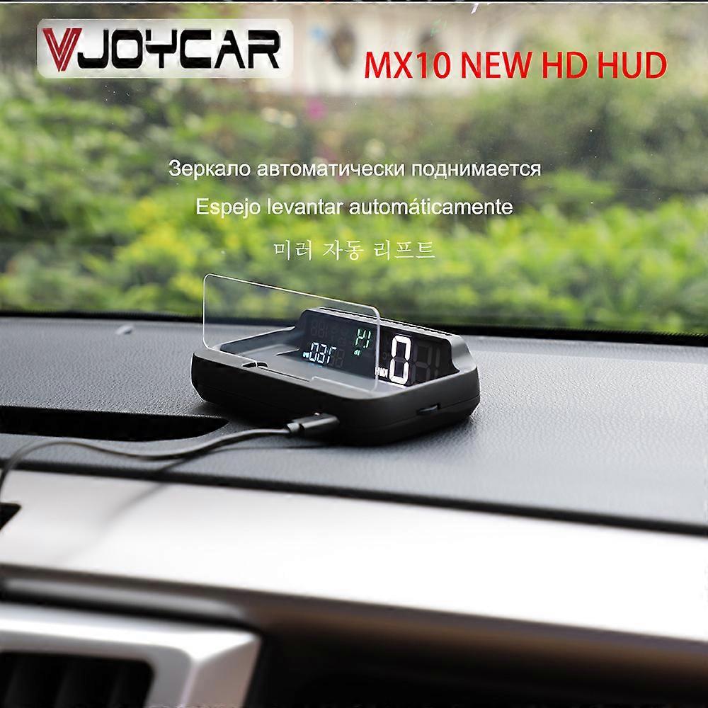 OBD2 Mirror HUD Head Up Display Speedometer Auto Mirror ON & OFF RPM Clock Speed Projector Oil Consumption Car Accossorriess