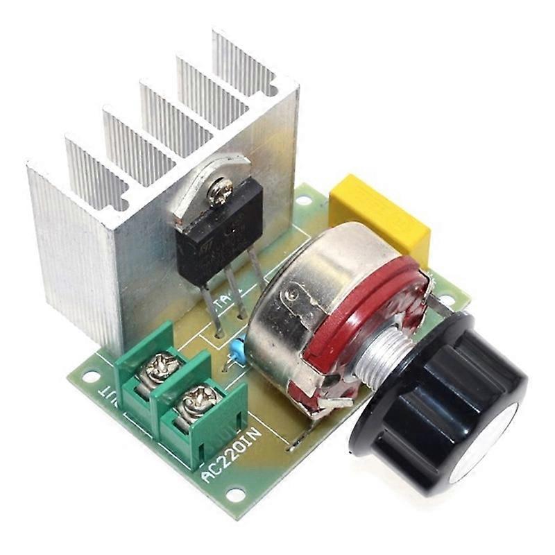 AC 220V 3800W SCR Dimmers Speed Controller Electronic Voltage Regulator Module
