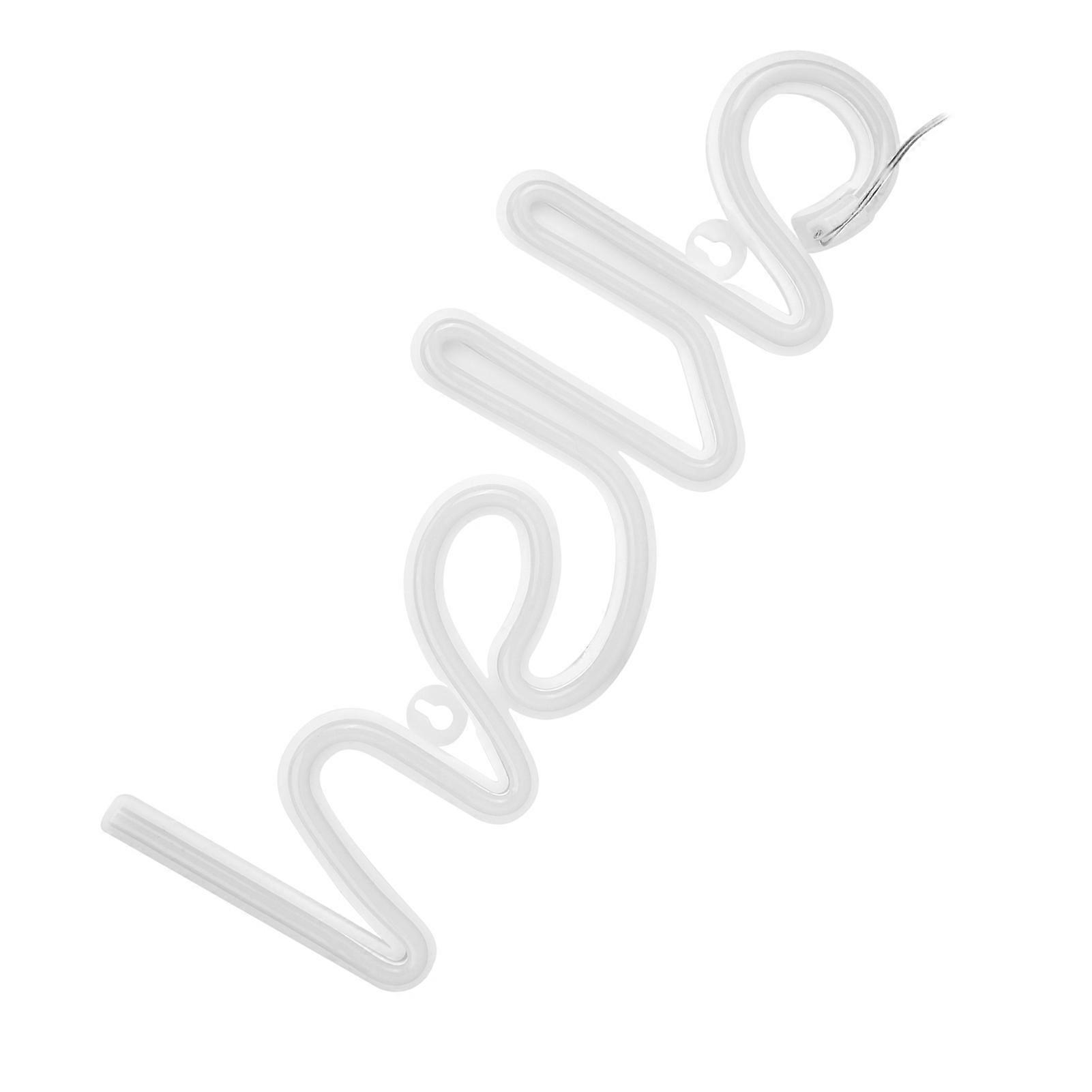 Neon LED Letters Light Sign Wall Decor for Children Baby Room Wedding Party