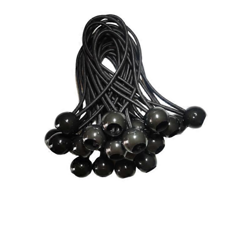 20cm - Elastic bungee cord for tarpaulin - Pack of 20