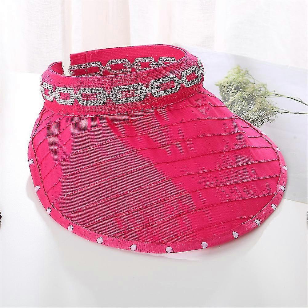 Men Women Baseball Hat Foldable Empty Top Breathable Sunshade Caps For Summer