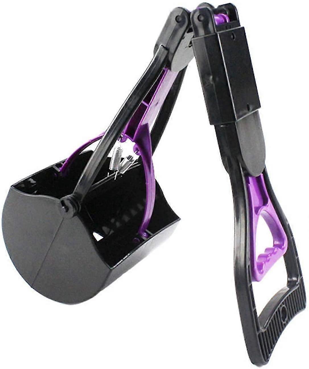 Foldable Dog Poop Long Handle Jaw Pet Pooper Scoopers For Large Small Medium Dogs, Ideal For Grass,gravel, Yards Or Patio Wast-pick Up