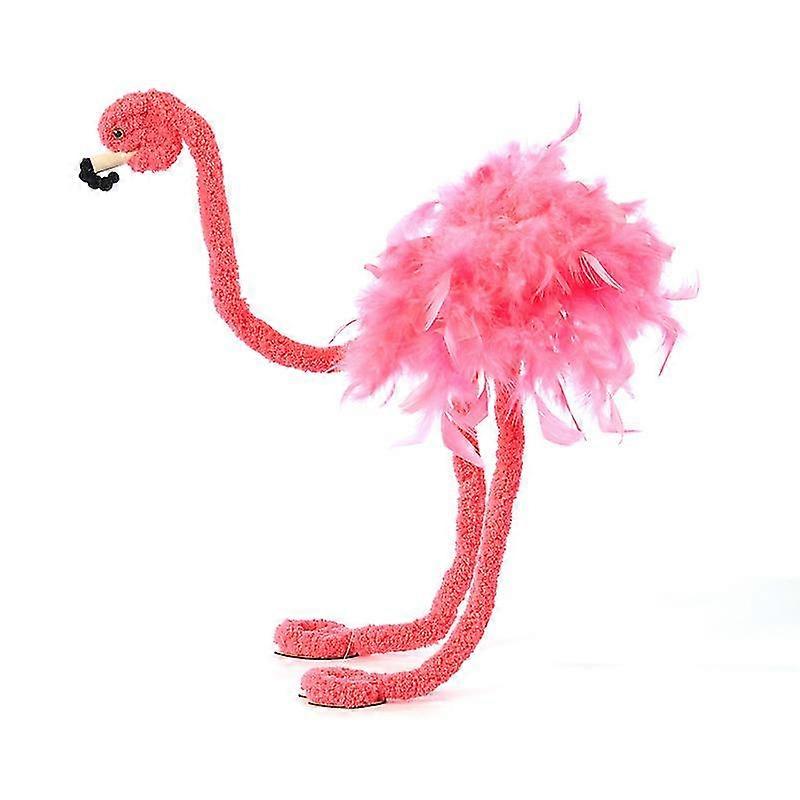 Flamingo Marionette Puppet Plush Animals Marionette Puppet Interactive Puppet XiXi