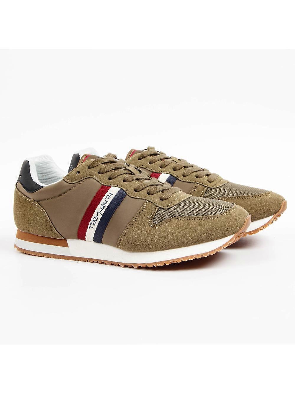 Men's Teddy Smith Tricolor Sneaker Khaki