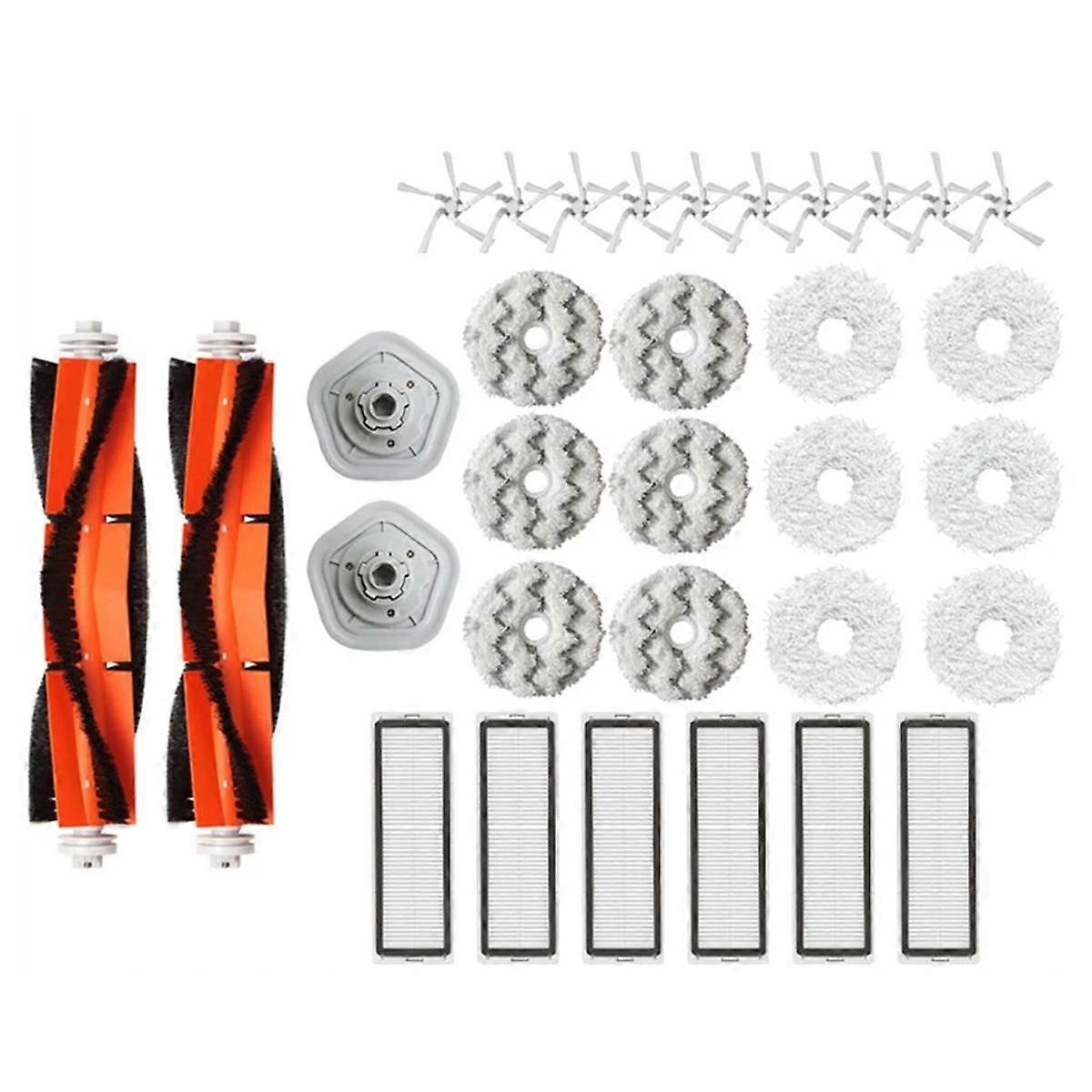 For Bot W10 Accessories W10 Pro Filter Robot Vacuum Cleaner Side Main Brush Mop Cloth Replacement P