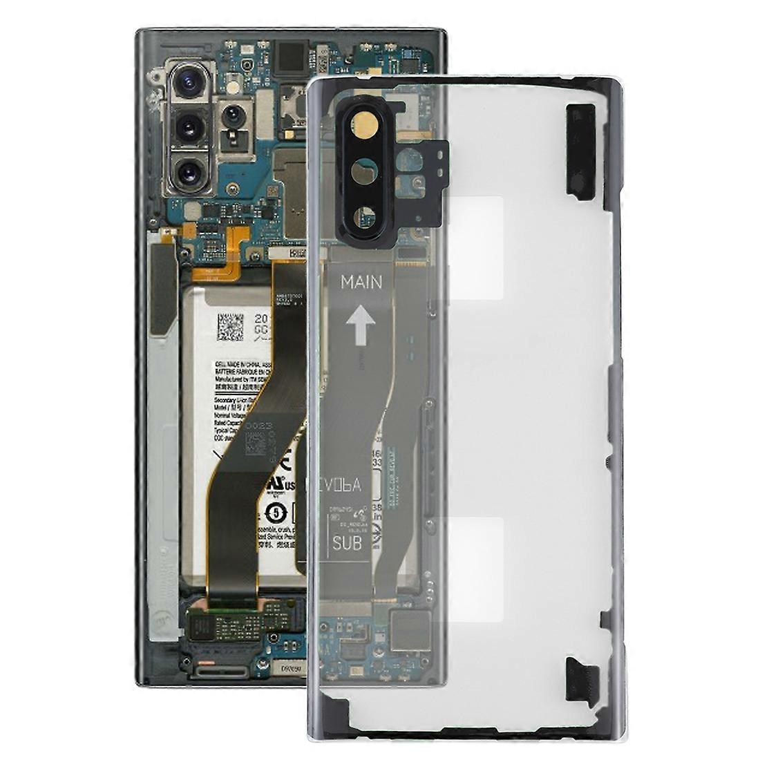 Transparent Battery Back Cover for Samsung Galaxy Note 10+