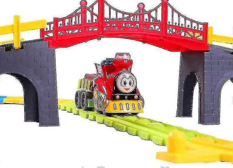 סט צעצועי רכבת חשמלית לילדים