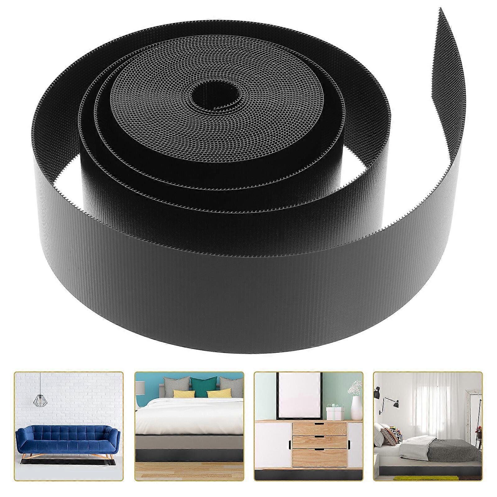 1 Set Under Sofa Toy Blocker Bed Gaps Filler Under Bed Barrier Strap with Adhesive Strap