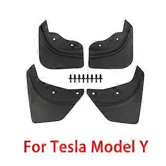Car Wheel Mud Flaps Splash Guards For Tesla Model Y MudFlaps Wheel Fender TPE Model Y Accessories