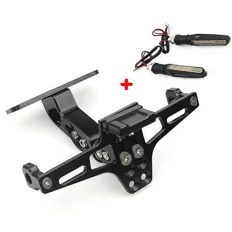 Motorcycle Rear License Plate Holder Turn Signal Lights For YAMAHA T-MAX 530 TMAX 500 MT-03 MT-07 MT-09 MT-09 Tracer R1 R6 R3Motor Vehicle Frame & Bod