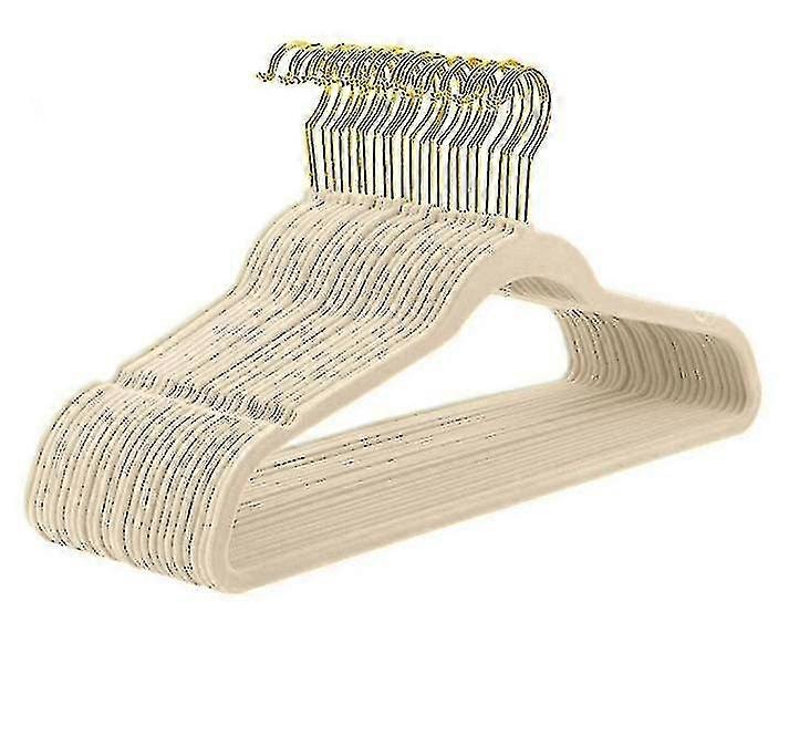 Velvet Non-slip Suit Clothes Hangers 20 Pack