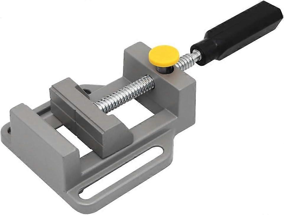 50 Mm Mini Aluminum Flat Clamp - CNC Machined Table Vice For Drilling, Mounting, And DIY