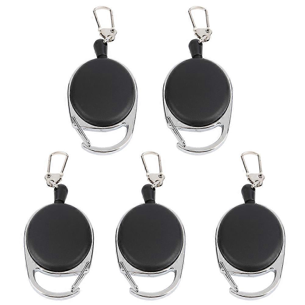 Nylon retractable key chain