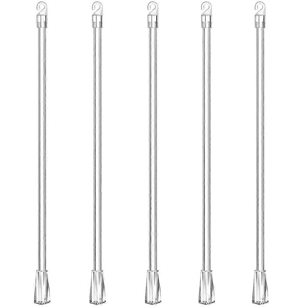 5pcs 블라인드 지팡이 수직 블라인드 교체 부품 블라인드 로드 테일 후크