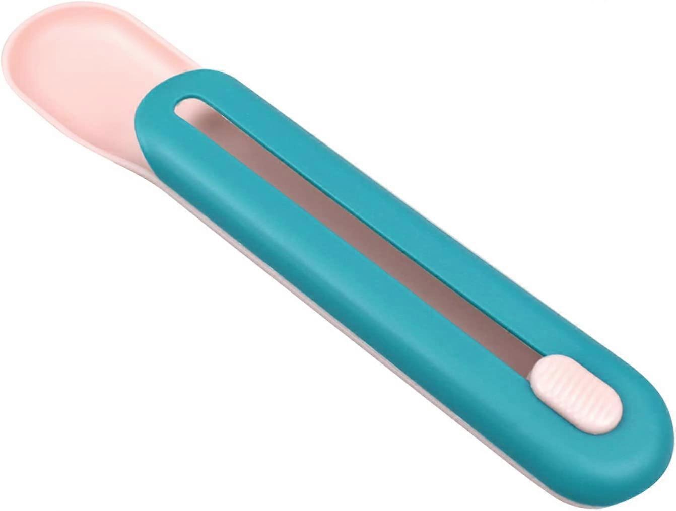 Lickable Cat Treats Spoon, Cat Strip Squeeze Spoon