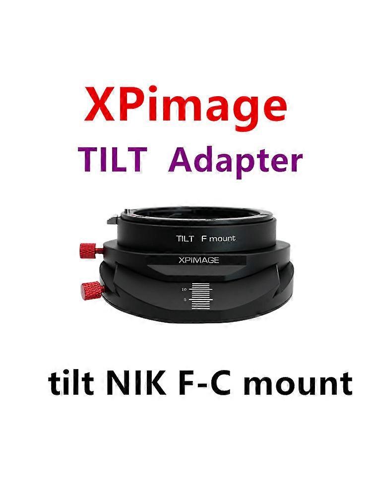 XPimage Tilt Adapter for Nikon F Mount Lens to to C mount industrial Camera TILT Adapter F-C mount for DALSA HIKVISION Basler