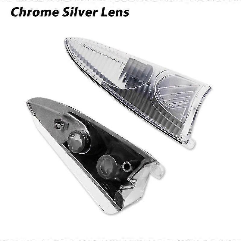 2pcs Car Front Side View Mirror For 2003-2006 Ford Expedition Navigator Turn Signal Light 2l7z-13b374-aa & 2l7z-13b375-aa