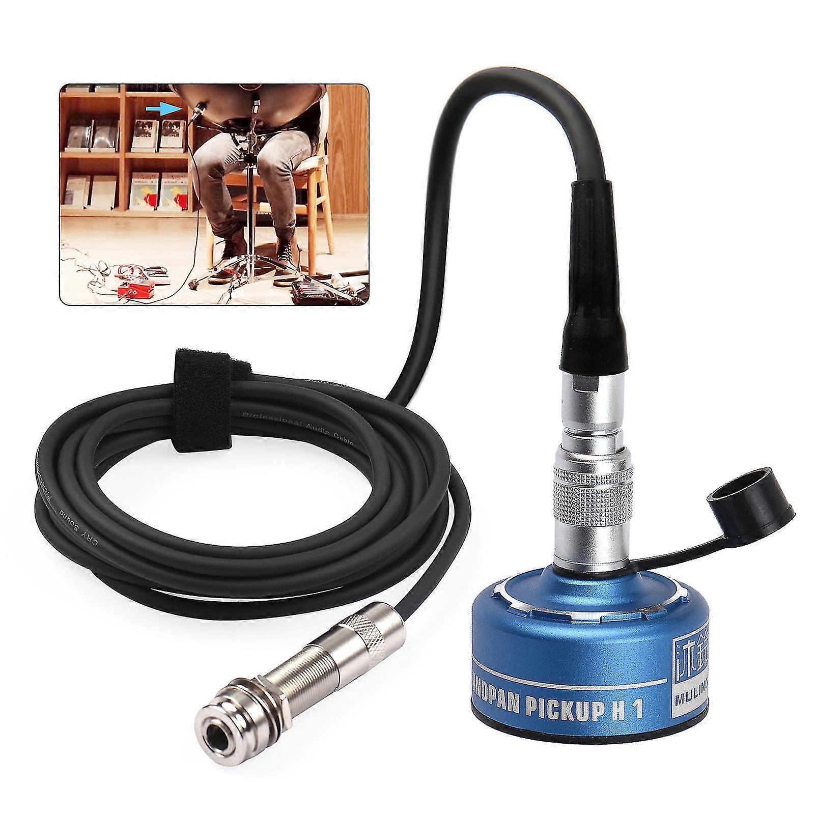 Muling H1 Handpan Pickup Contact tip Magnetic Pick Percuție Instrument accesoriu pentru tambur handpan oțel limbă tambur Tw