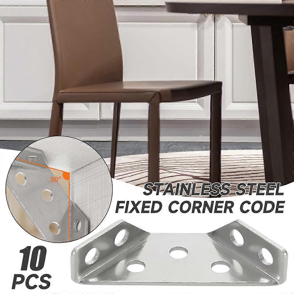 Furniture Corner Connector,Angle Fasten Connector Furniture Triangle Support Frame Corner Bracket,Corner Bracket Support with Screws