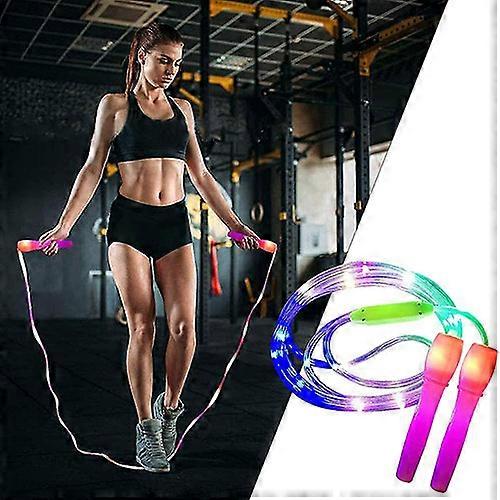 Led Skipping Rope Flash Jump Rope Sports Light Skipping Rope