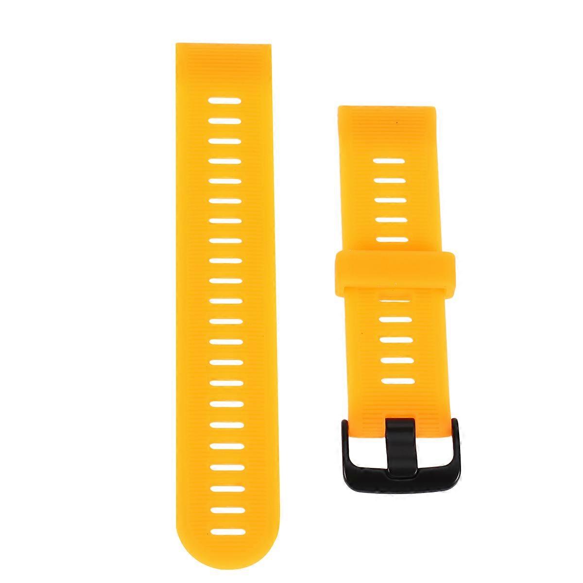 Silicone Orange Strap PC Hard Rubber Anti drop Protective Shell Compatible for Garmin forerunner 945 and 935