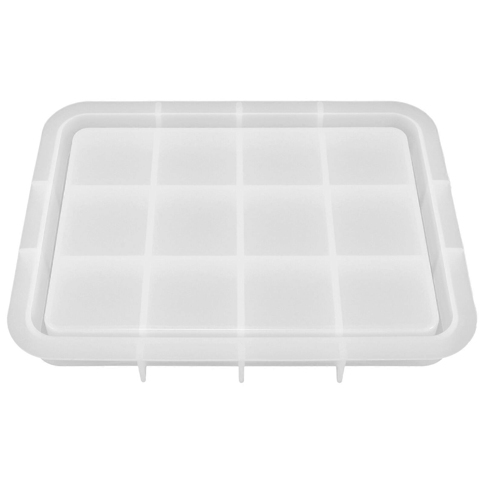 Silikon Tablett Form Tee Tablett Epoxy Casting Form Multi-funktion DIY Form Neuheit Tablett