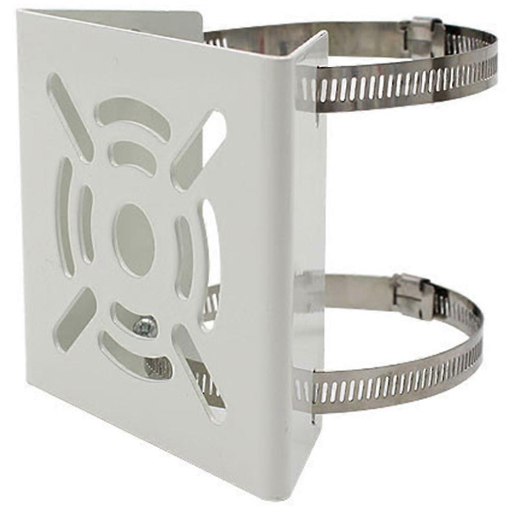 Pole Mount Bracket Camera Pole Mount Vertical Pole Mount Adapter with Loops for Security Camera